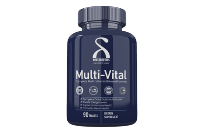 Multi-Vital – Complete Multi-Vitamin/Mineral Formula Boost Energy, Immunity, and Overall Wellness