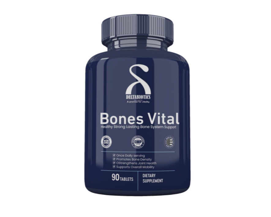 Bones Vital – Healthy Strong Lasting Bone System Support Comprehensive Bone and Joint Health Formula